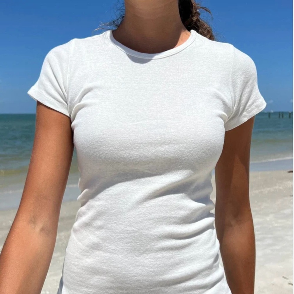 Brandy Melville Classic White Women's T-Shirt